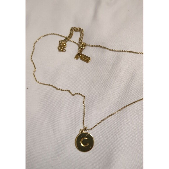 Kate Spade 'C' one in a million initial pendant necklace - Picture 4 of 6